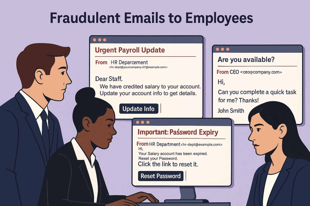 Fraud Mail to employees